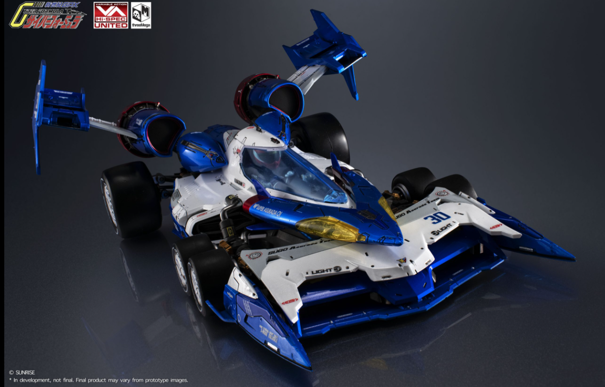 Threezero Future GPX Cyber FormulaVARIABLE ACTION Hi-SPEC UNITED FUTURE GPX CYBER FORMULA SUPER ASURADA 01 3M0562