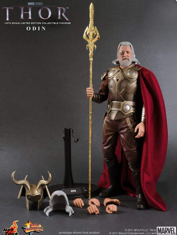 Hot Toys Odin Hot Toys Thor MMS148 1/6 Scale Figure