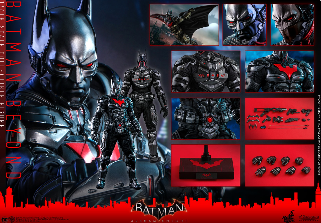 Hot Toys Batman Beyond Hot Toys Batman : Arkham Knight VGM39 1/6 Scale Figure