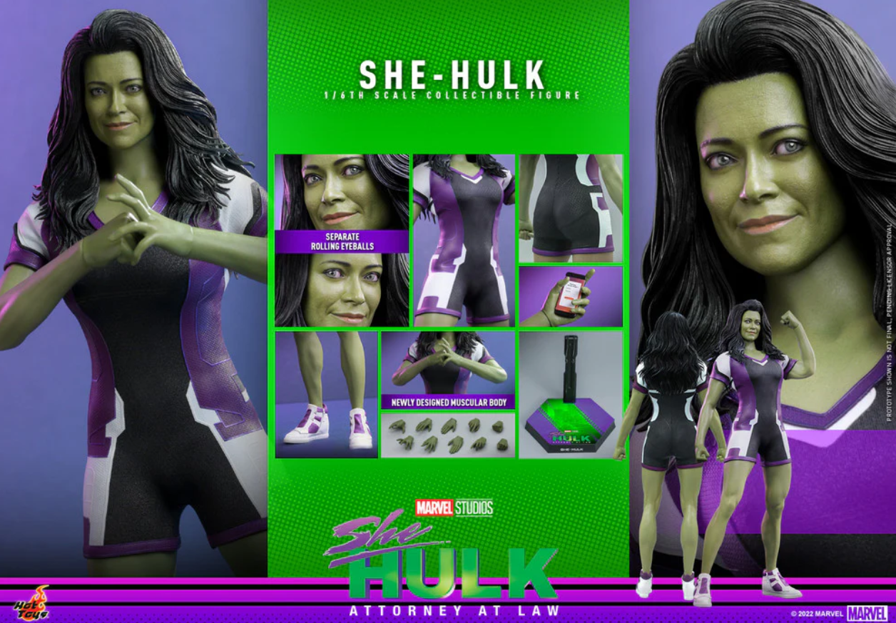 Hot Toys She-Hulk Hot Toys She-Hulk: Attorney At Law TMS093 1/6 Scale Figure