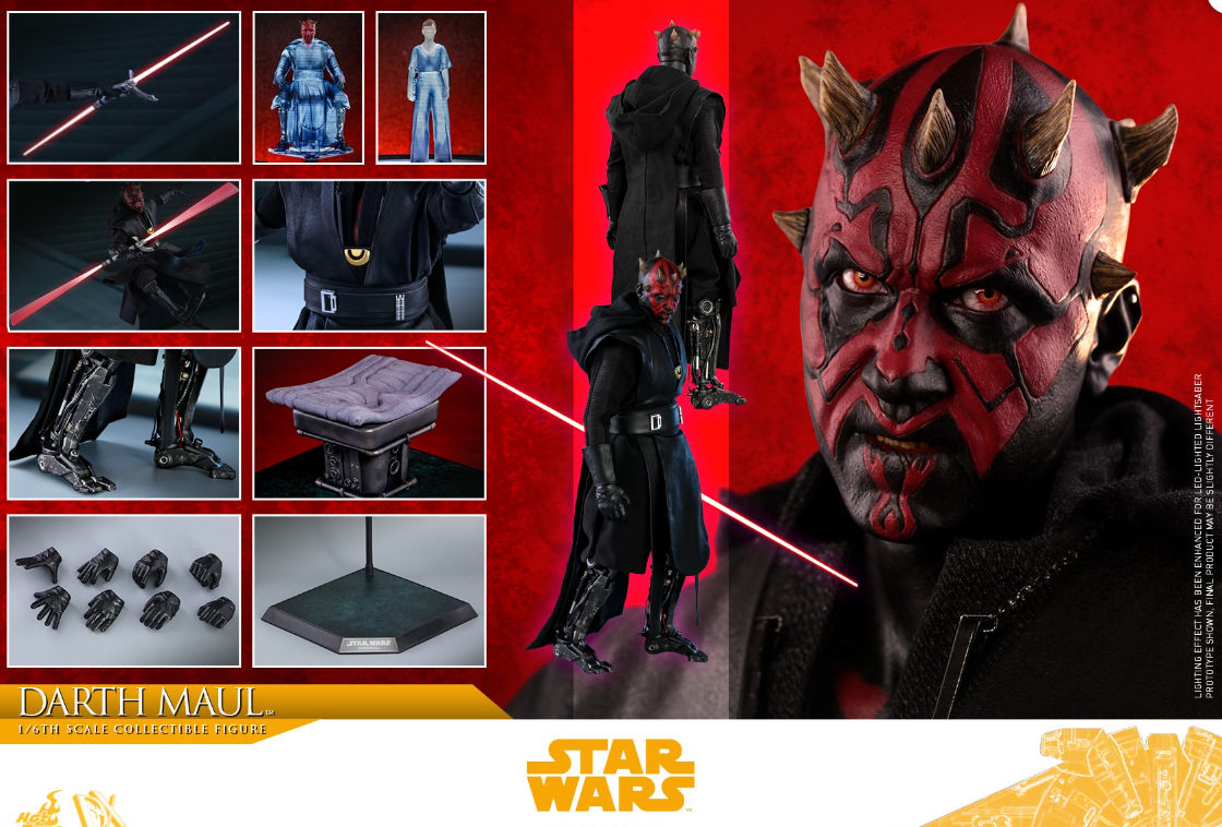 Hot Toys Darth Maul Hot Toys Solo : A Star Wars Story DX18 1/6 Scale Figure
