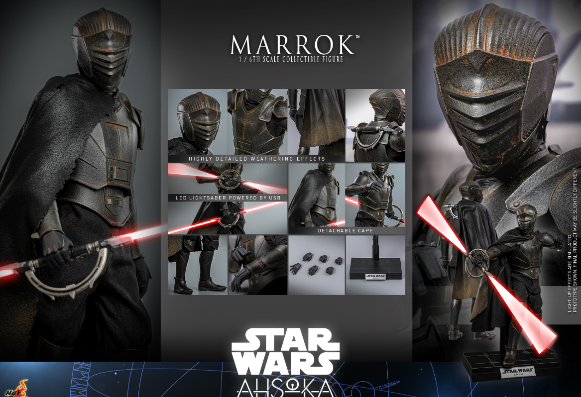 Hot Toys Marrok Hot Toys Star Wars : Ahsoka TMS117 1/6 Scale Figure