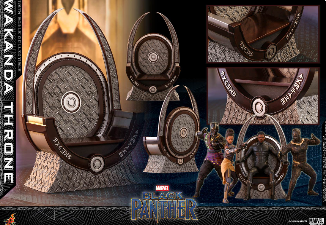 Hot Toys Wakanda Throne Hot Toys Black Panther ACS05 1/6 Scale Figure