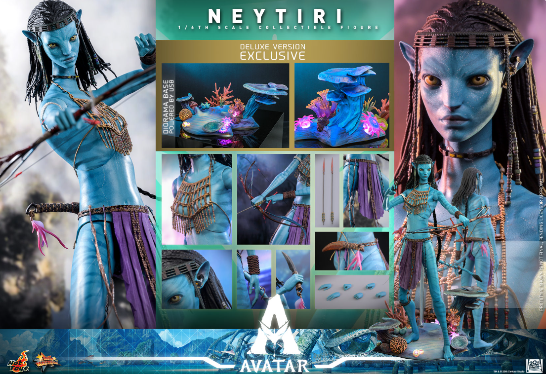 Hot Toys Neytiri Hot Toys Avatar : The Way of the Water MMS686 1/6 Scale Figure