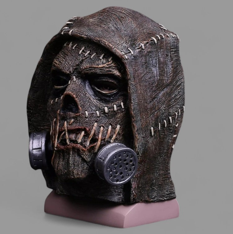 Batman Arkham Knight Scarecrow Full-Face Mask – Halloween Cosplay Prop