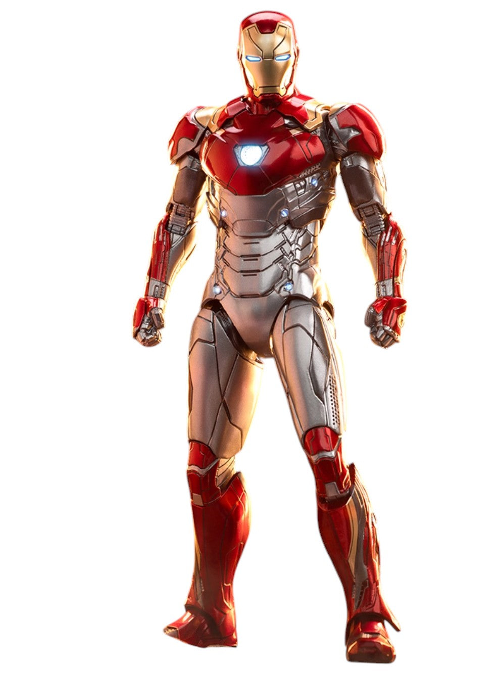 ZD Toys Iron Man Figure Movable Joints MK47 1/10 Scale Figure