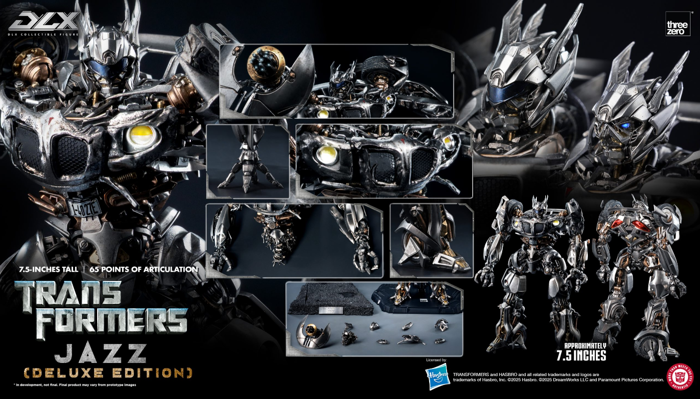Threezero Transformers DLX Jazz (Deluxe Edition)