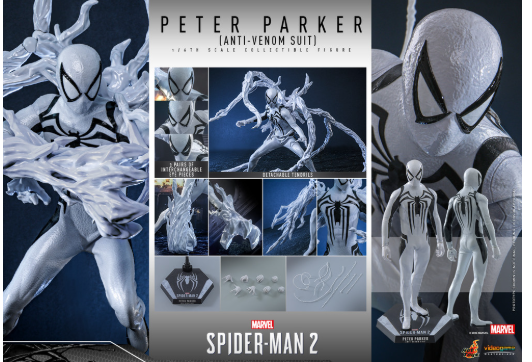 Hot Toys Peter Parker Anti-Venon War Clothes Hot Toys Spider-Man 2 VGM69 1/6 Scale Figure