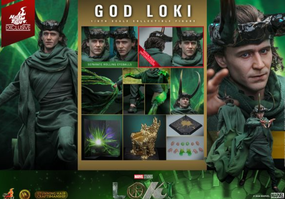 Hot Toys Artisan God Loki Hot Toys Loki season 2 DX41AE 1/6 Scale Figure