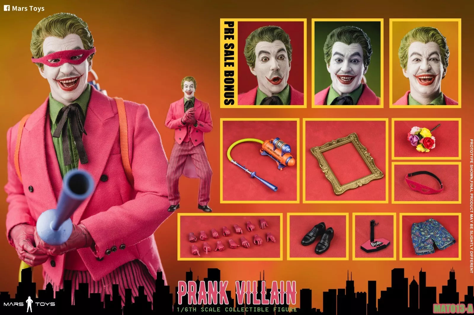 Mars Toys Prank Villain 1/6 Scale Figure MAT013