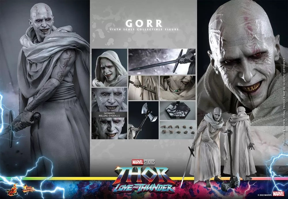 Hot Toys Thor Love and Thunder-Thor Love and Thunder Gorr MMS676 1/6 Scale Figure