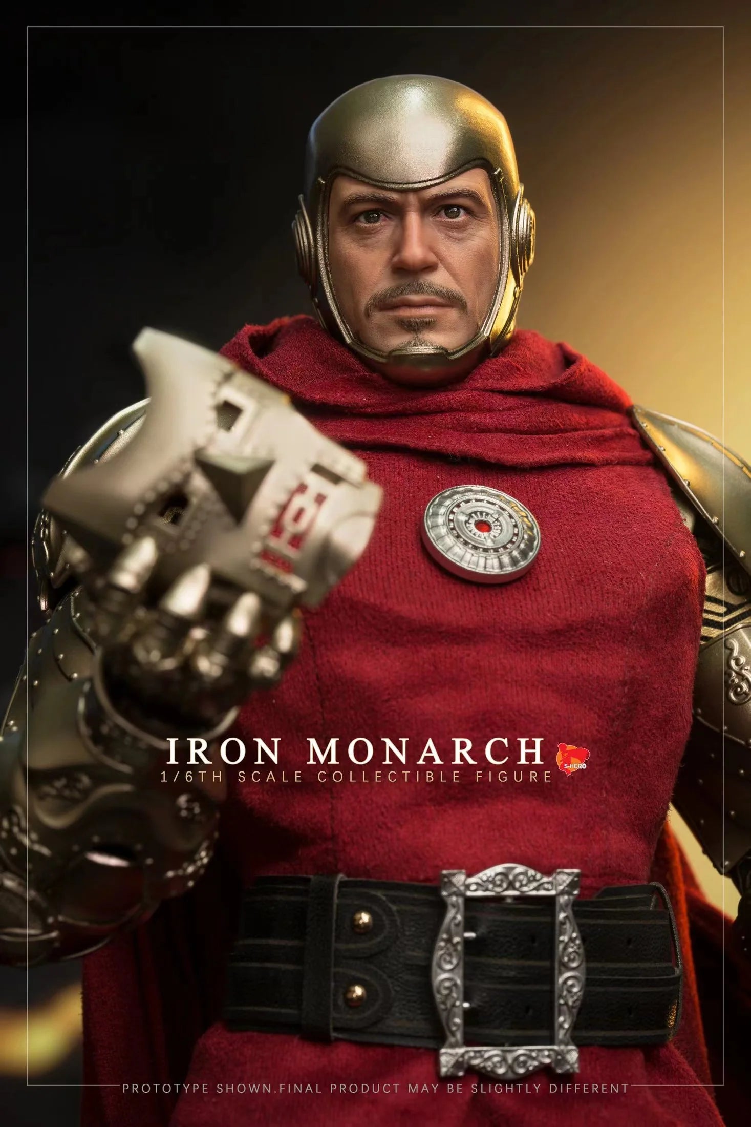 S-HERO IRON MONARCH-IRON MONARCH SH003 1/6 Action Figure