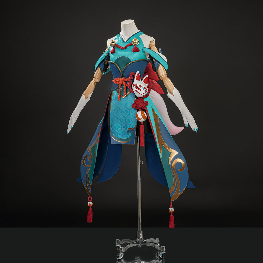 Overwatch Kiriko Inari Cosplay Costume