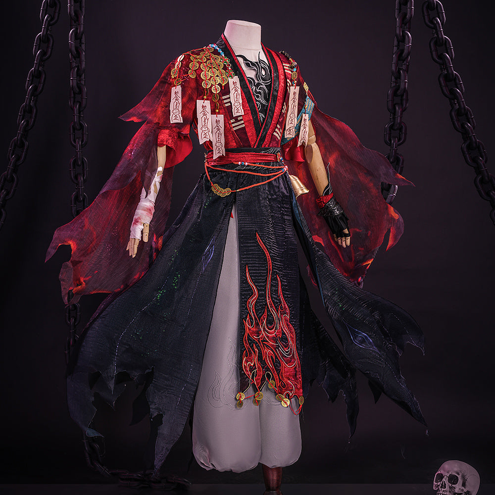 Naraka:Bladepoint Strange Path to Immortality Wuchen Li Huowang Cosplay Costume