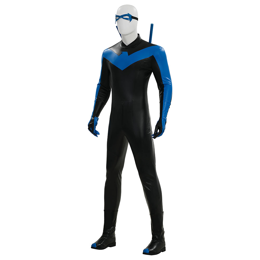 Nightwing Comic Version Cosplay Costume - Blue (Non-Muscle Padded)