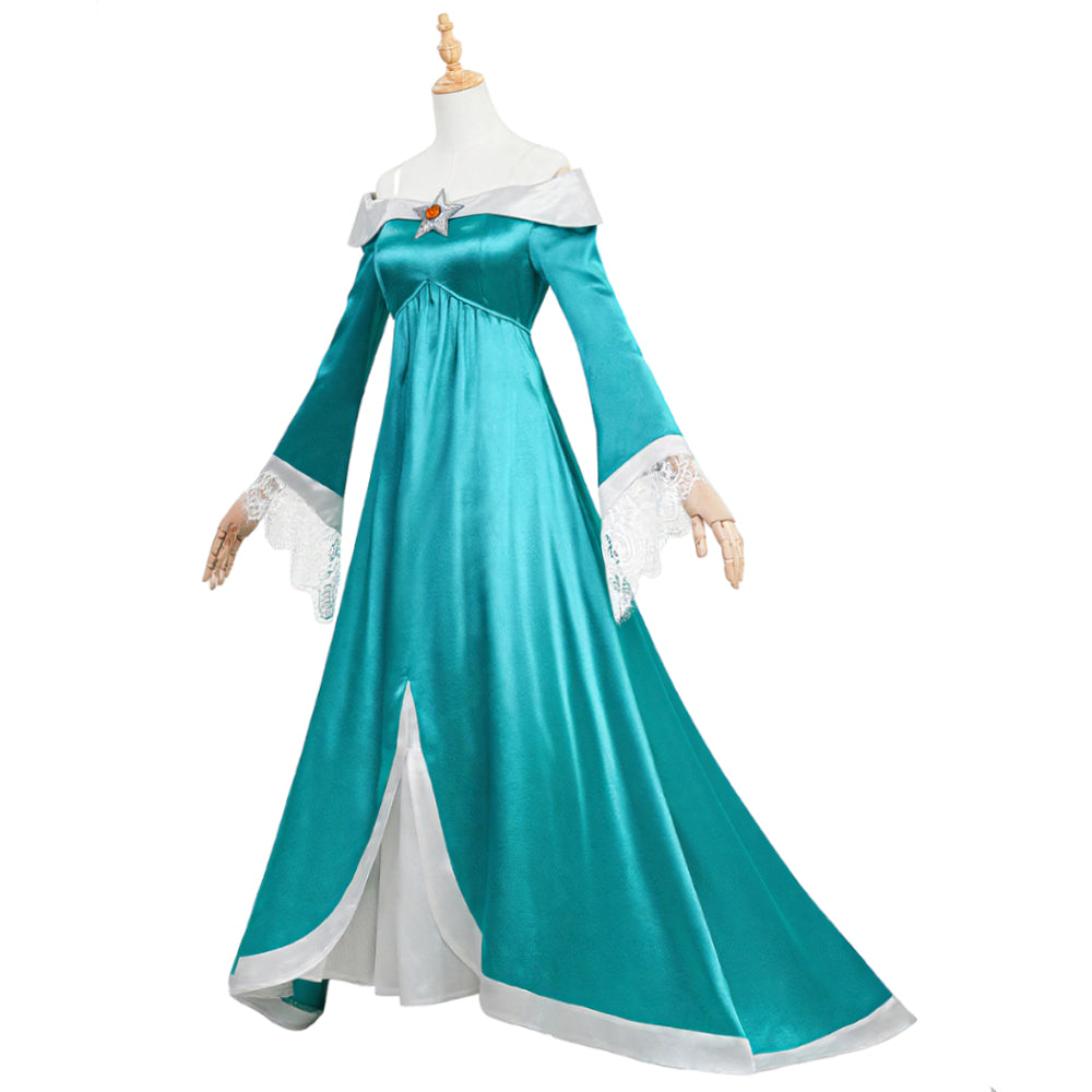 Super Mario Galaxy Movie Edition - Princess Rosalina Cosplay Costume