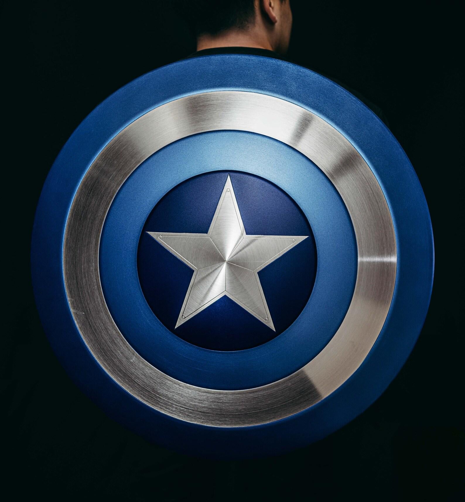 Stealth Version Captain America Shield Captain America Cosplay Captain America Props Captain America costume Captain America Helmet Handmade
