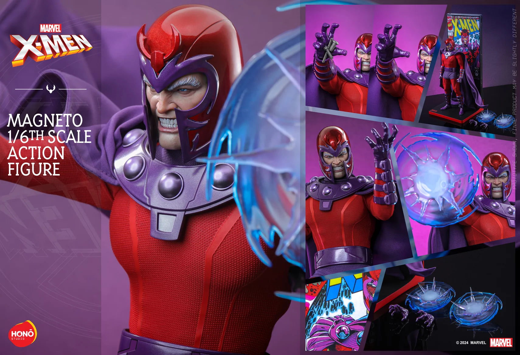 Hono Studio X-men Magneto 1/6 Scale Collectible Figure HS02