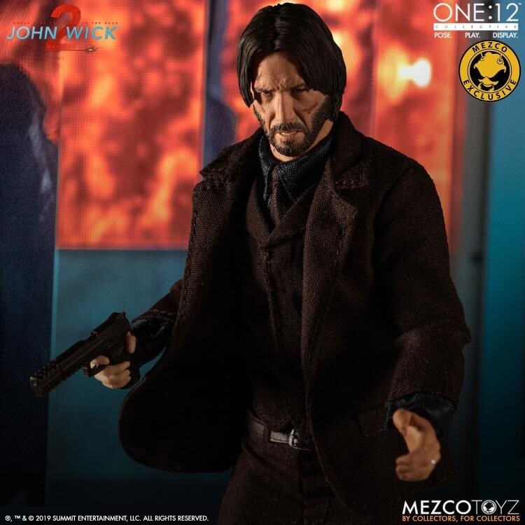 Mezco Toyz John Wick: Chapter 2 One:12 Collective John Wick Exclusive DX Vers
