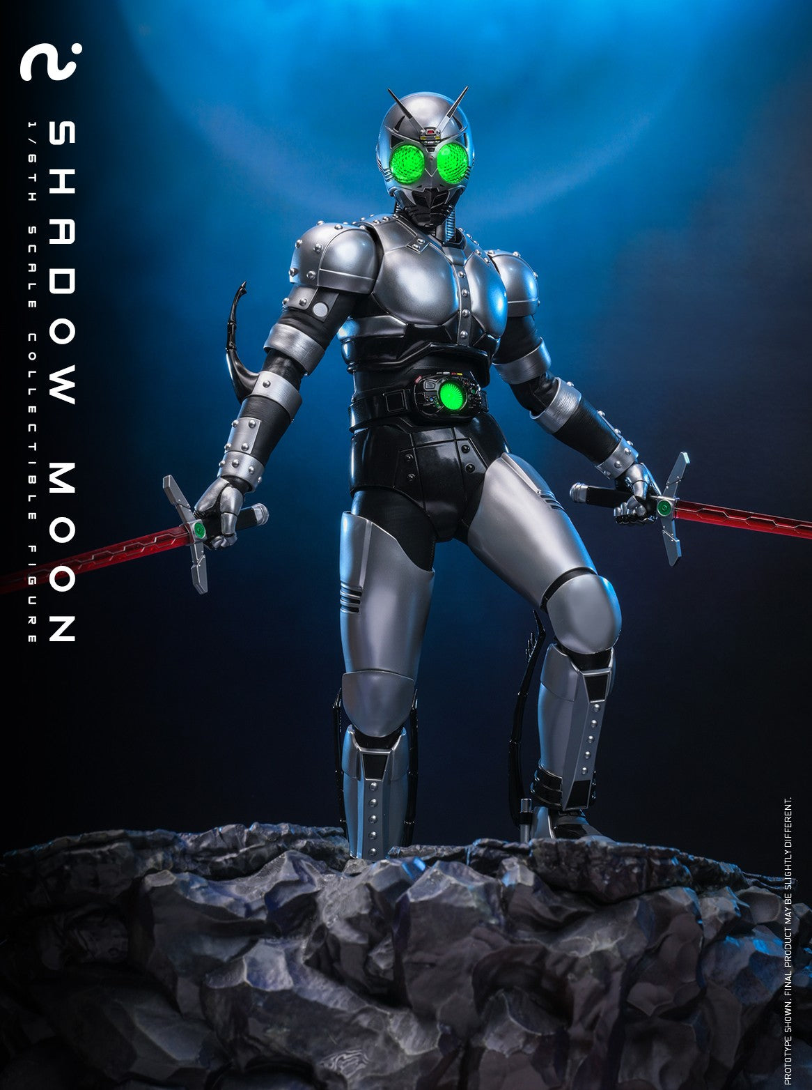 Hot Toys Kamen Rider Black-Kamen Rider Black Shadow Moon TMS159 1/6 Scale Figure