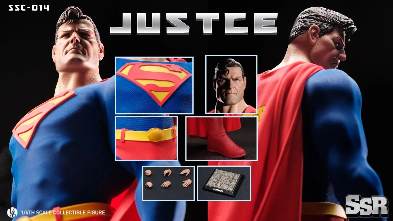 SSRTOYS Justice savior-Justice savior SSC-014 1/6 Action Figure