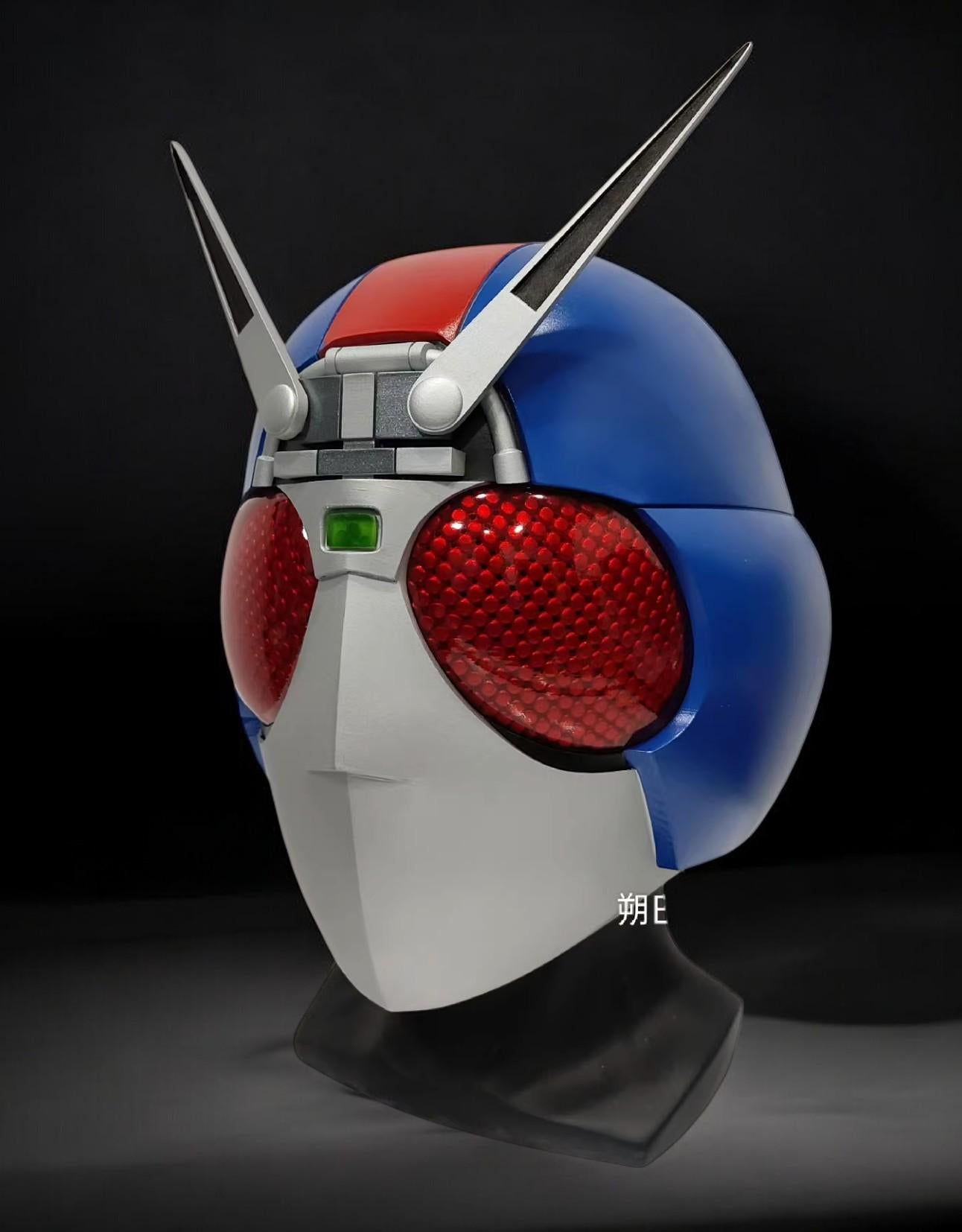Kamen Rider Black RX Helmet Life Size Replica – Black RX Cosplay 仮面ライダーBLACK RX