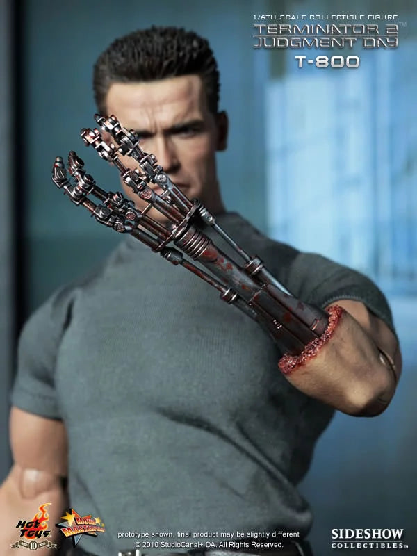 Hot Toys The Terminator-The Terminator 2 Judgment Day T800 MMS117 1/6 ...