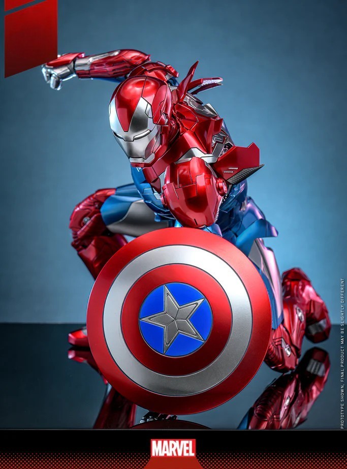 Hot Toys Marvel-Marvel Comics Iron Patriot CMS021 1/6 Scale Figure