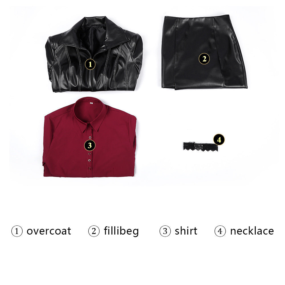 Resident Evil: Damnation Ada Wong Tactical Outfit Women's Cosplay Costume