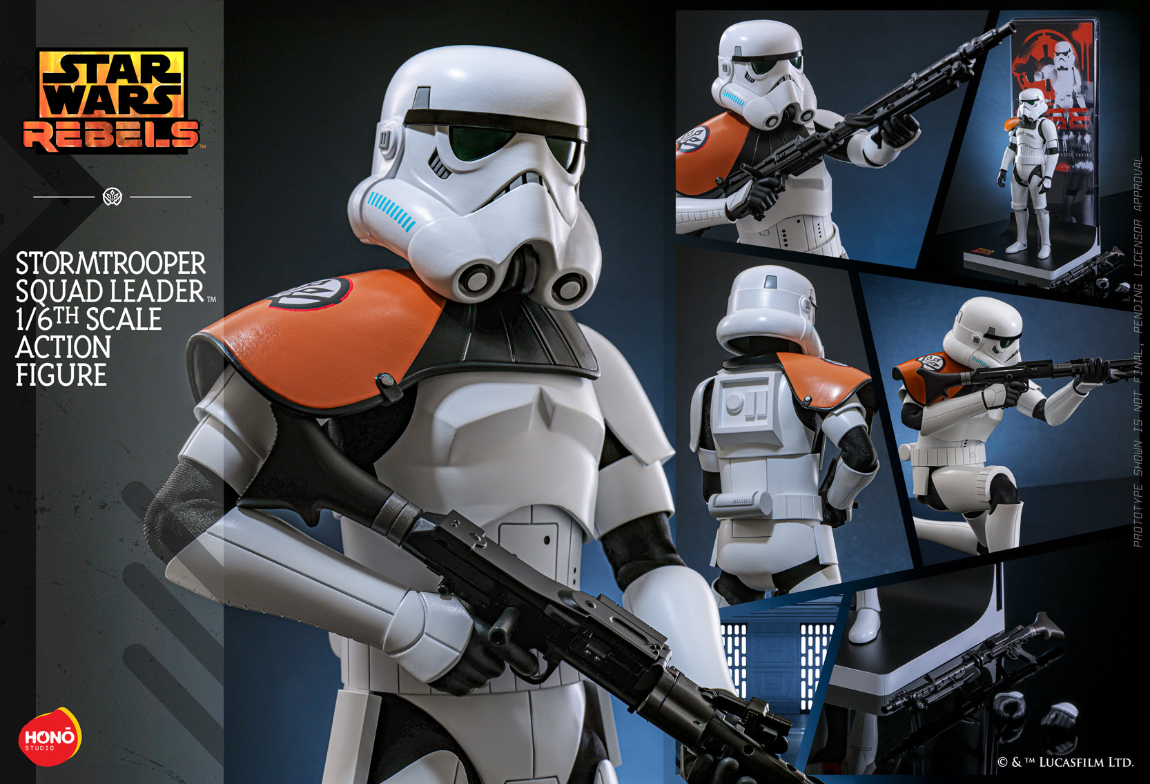 Hot Toys Stormtrooper Squad Leader Hot Toys Star Wars: Rebel HS09 1/6 Scale Figure