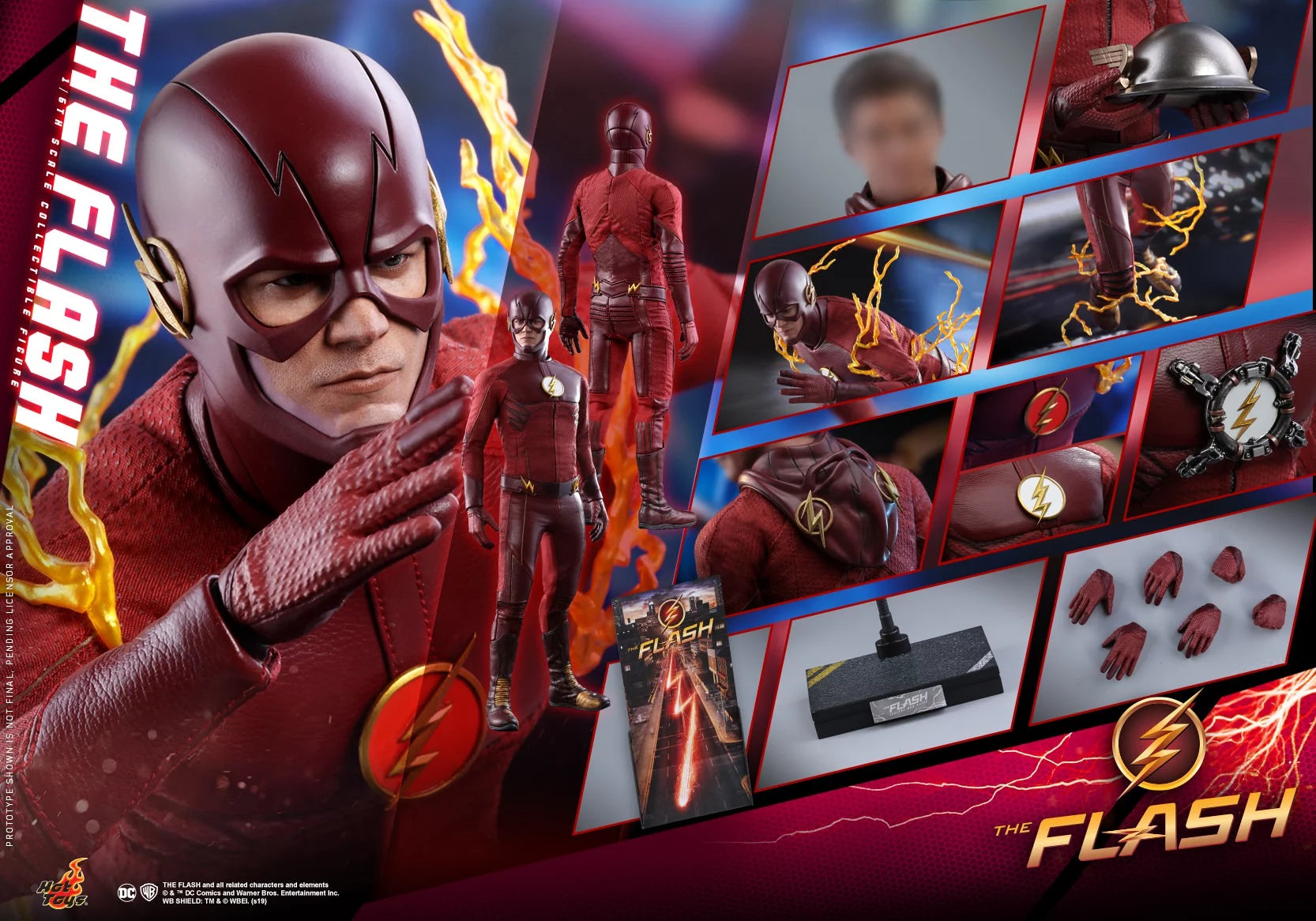 Hot Toys The Flash-The Flash TMS009 1/6 Scale Figure