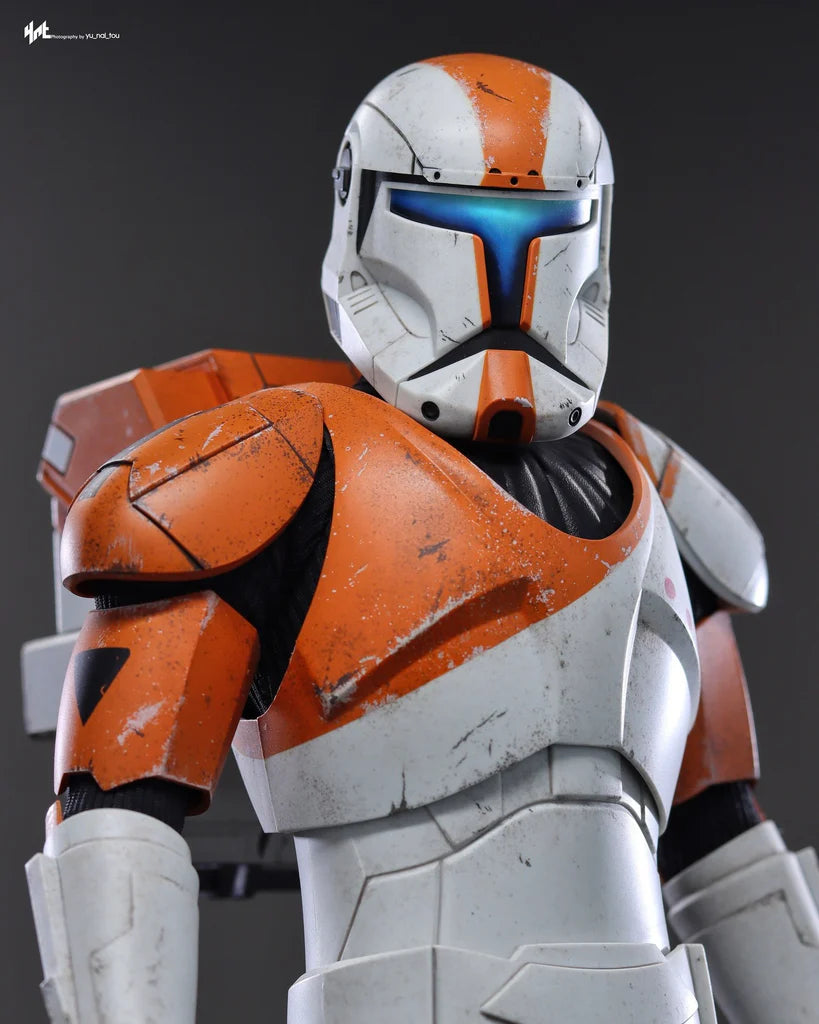 Hot Toys Clone Commando Boss Star Wars: The Clone Wars TMS151 1/6 Scale Figure