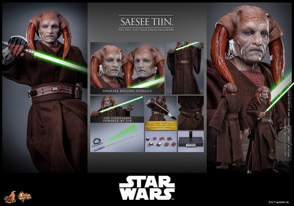 Hot Toys Saesee Tiin Hot Toys Star Wars Episode III: Revenge of the Sith MMS820 1/6 Scale Figure