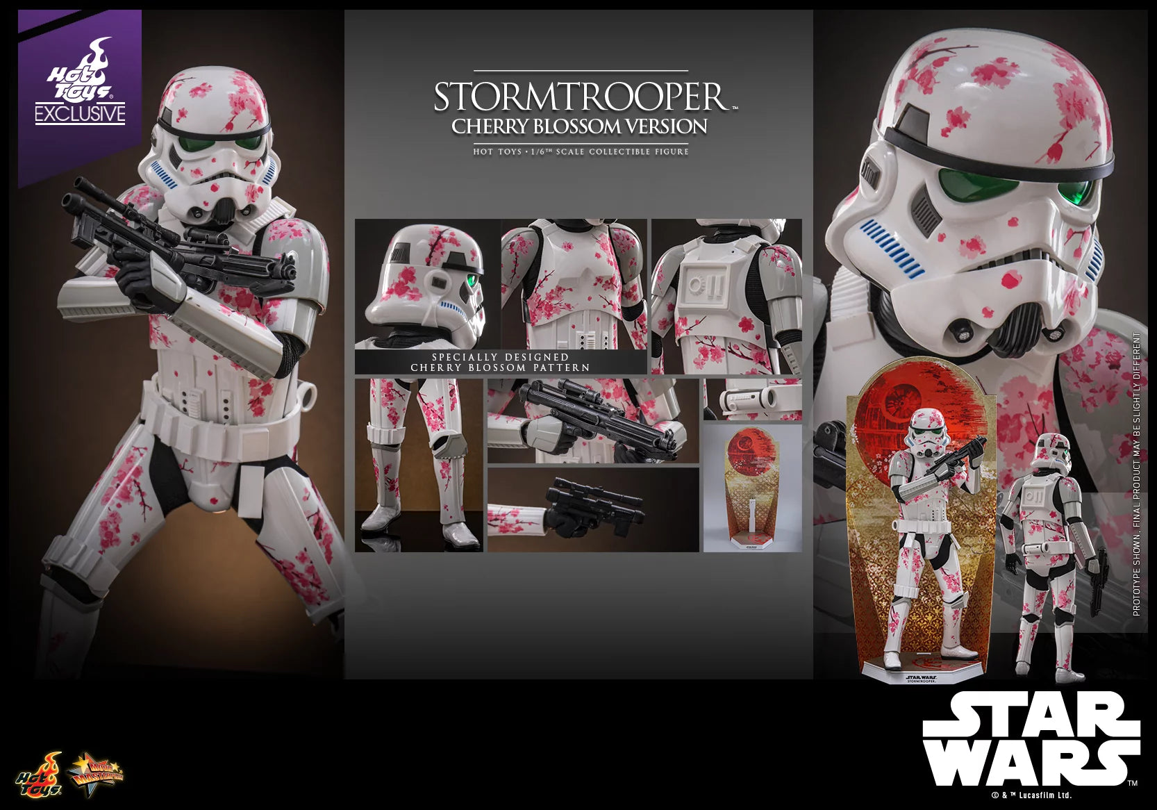INSTOCK ! Hot Toys Stormtrooper (Cherry Blossom Version) Hot Toys Star Wars MMS776 1/6th scale