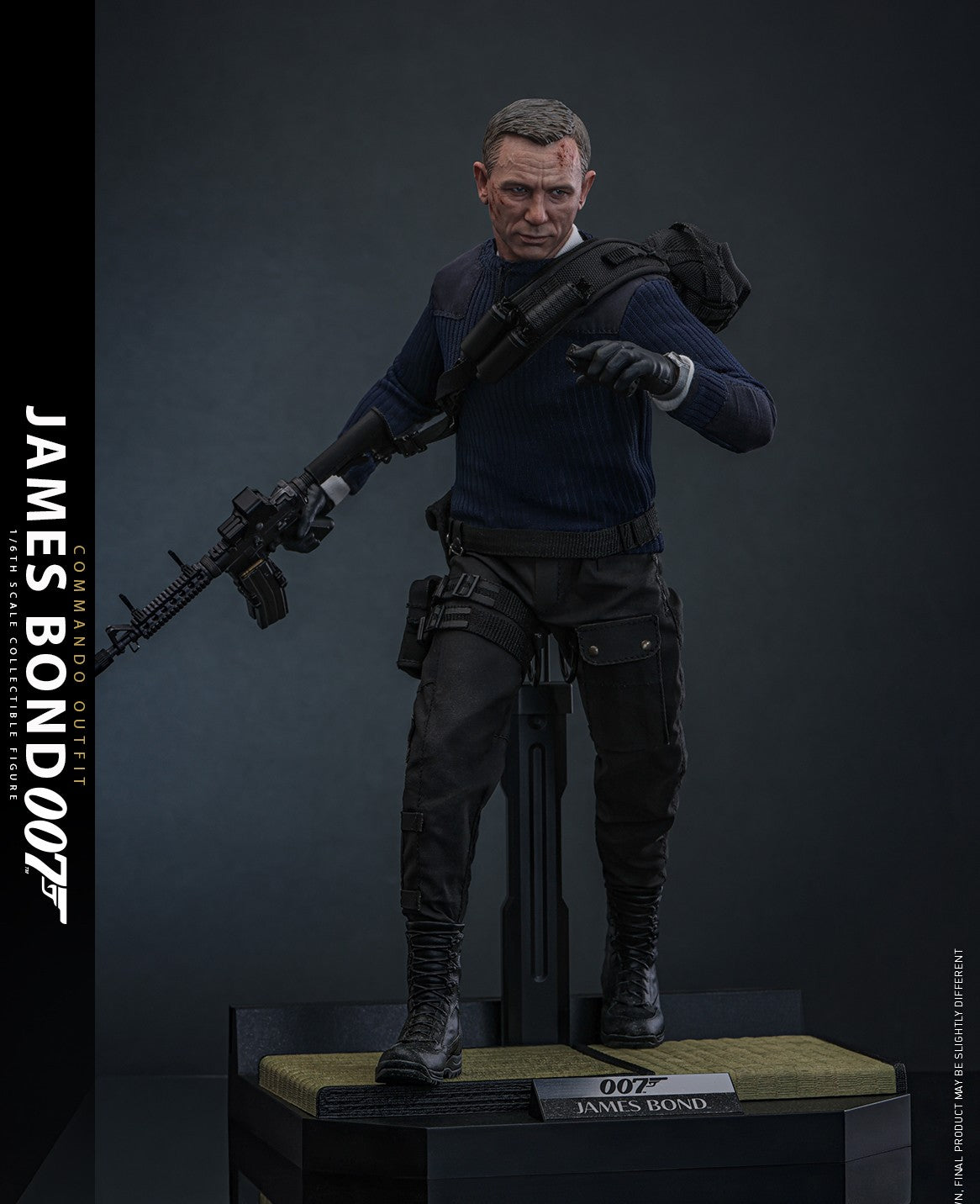 Hot Toys No Time To Die-No Time To Die James Bond (Commando Outfit) MMS804 1/6 Scale Figure
