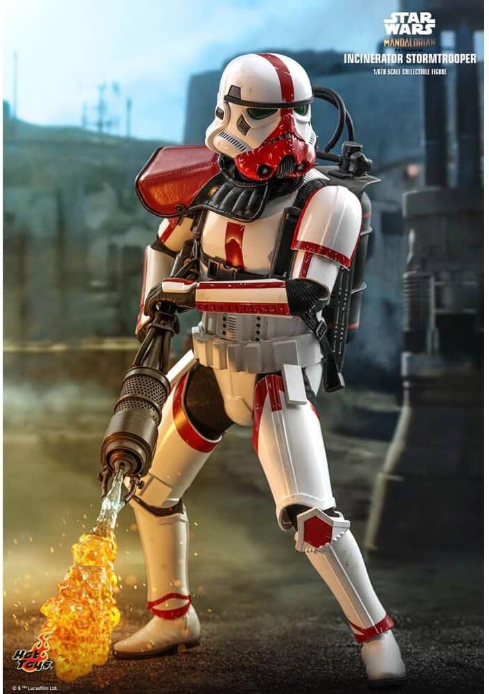 Hot Toys Incinerator Stormtrooper Hot Toys Star Wars The Mandalorian TMS012 1/6 Scale Figure