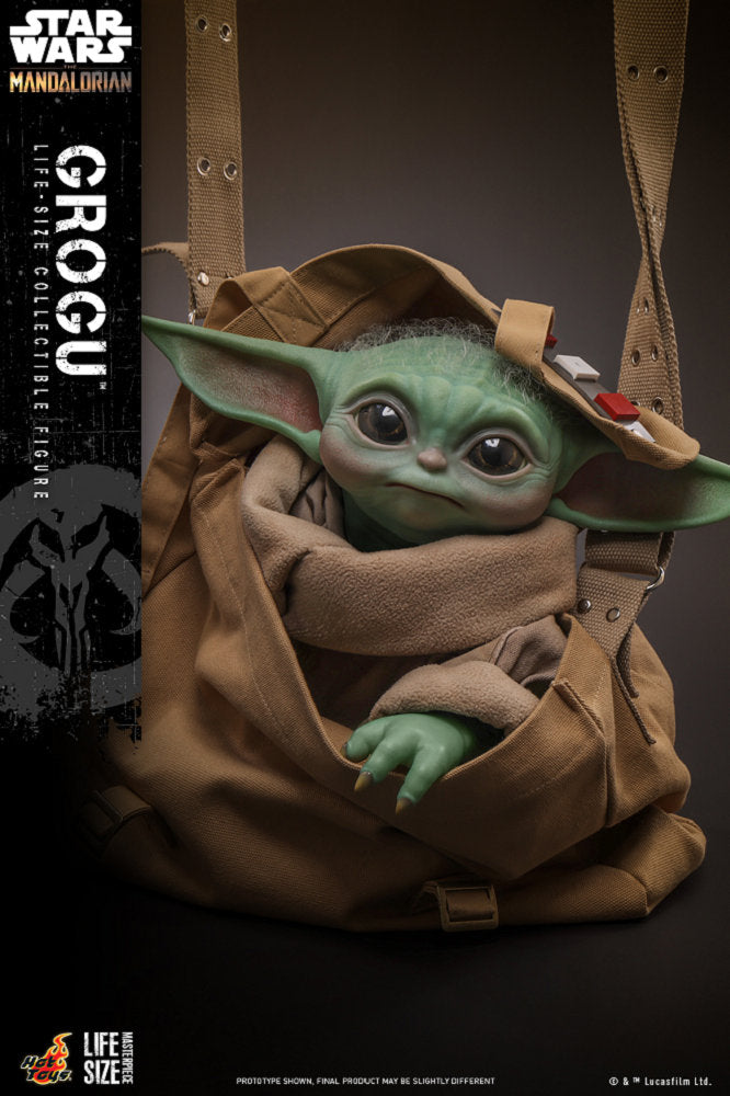 Hot Toys Star Wars: The Mandalorian Grogu Life-Size Collectible Figure LMS015