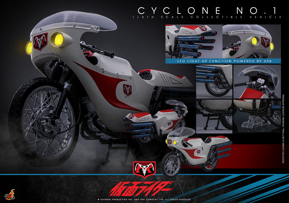 Hot Toys Cyclone No.1  Hot Toys Kamen Rider TMS146 1/6th scale Collectible Figure