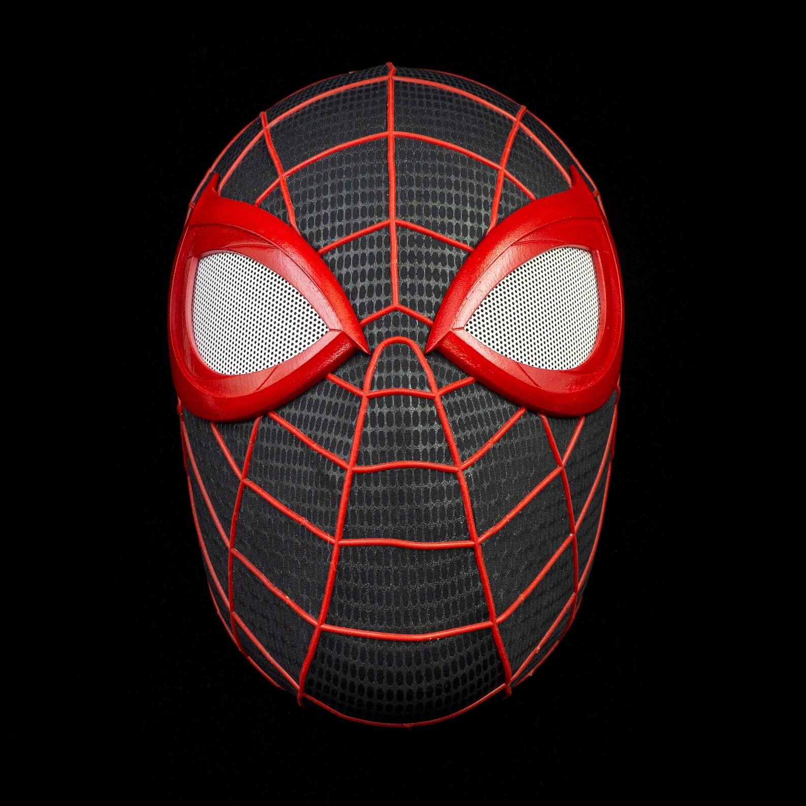 Marvel's Spider-Man Miles Morales Wearable Mask PS5 Spiderman Mask Miles Morales cosplay Miles Morales costume spiderman miles Mask