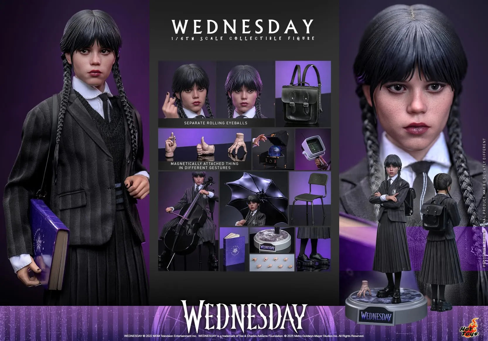 Hot Toys Wednesday Hot Toys Wednesday TMS135 1/6 Scale Figure