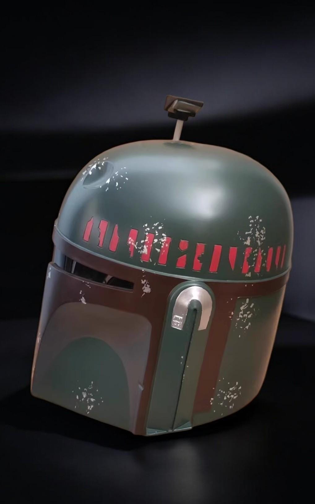 The Book of Boba Fett Life-Size Wearable Helmet Boba Fett Helmet Star Wars Movie Replica Customized /Handcrafted