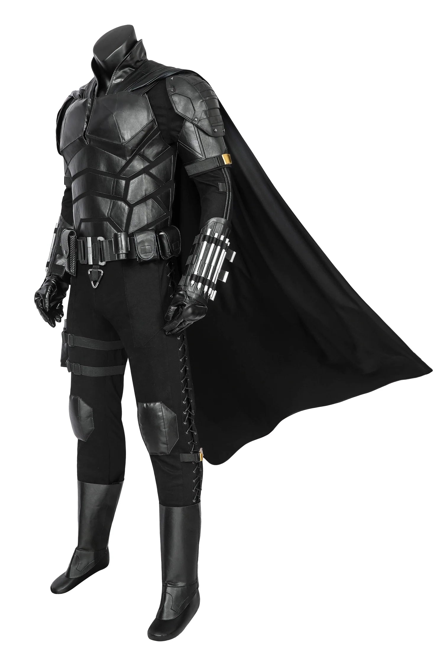 The Batsuit 2022 Movie Bruce Wayne Costume  (Robert Pattinson Edition))(Cosplay Grade)