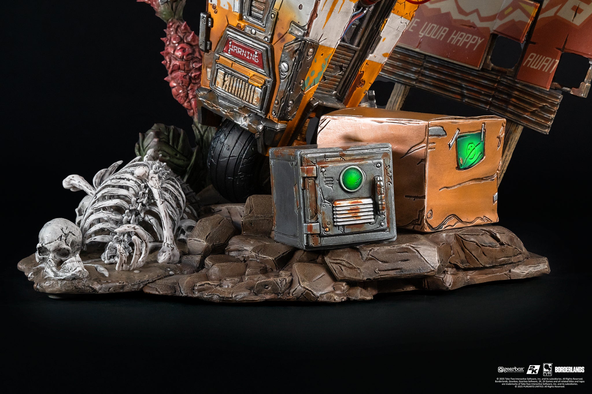 Purearts Borderlands Psycho & Claptrap 1/6 Scale Diorama