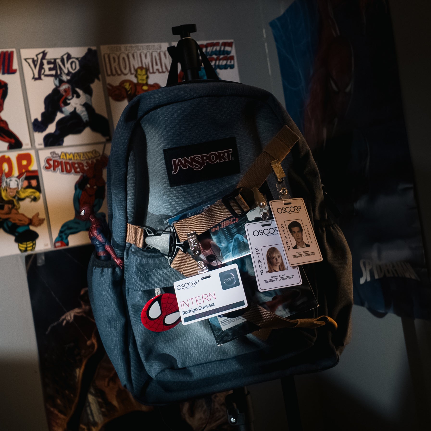Andrew Garfield School Bag The Amazing Spider-Man