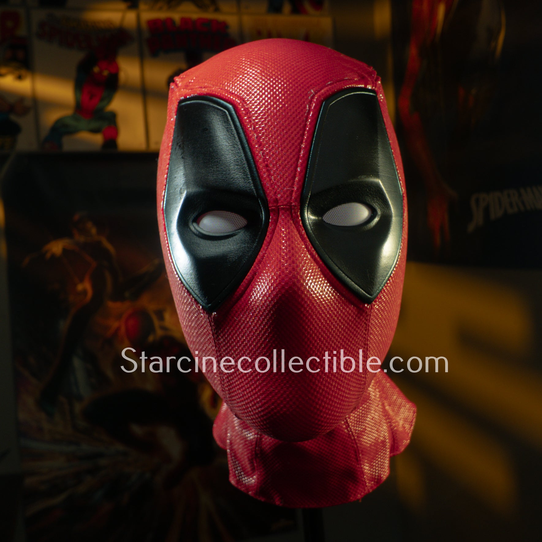 Dealpool Mask Deadpool Mask Life Size Wearable Replica – StarCine Collectible