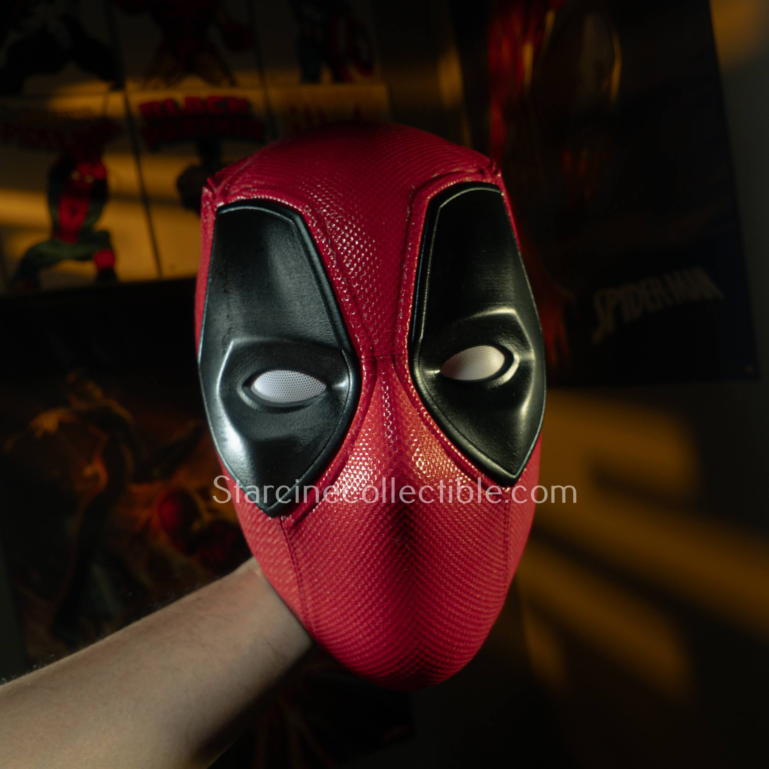 Deadpool Mask Life Size Wearable Replica (Scree Print) – StarCine ...