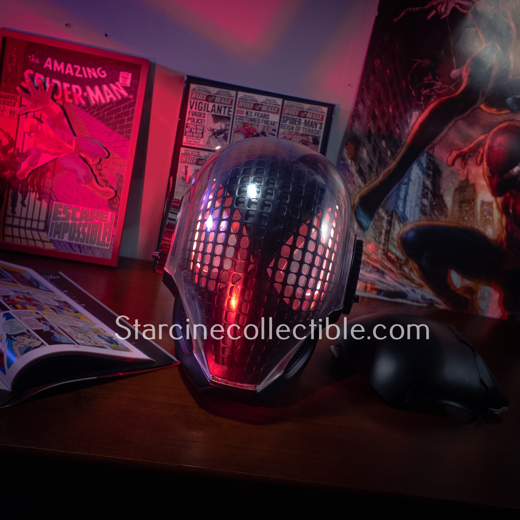Miles Morales 2020 Suit Helmet Life Size Wearable Replica
