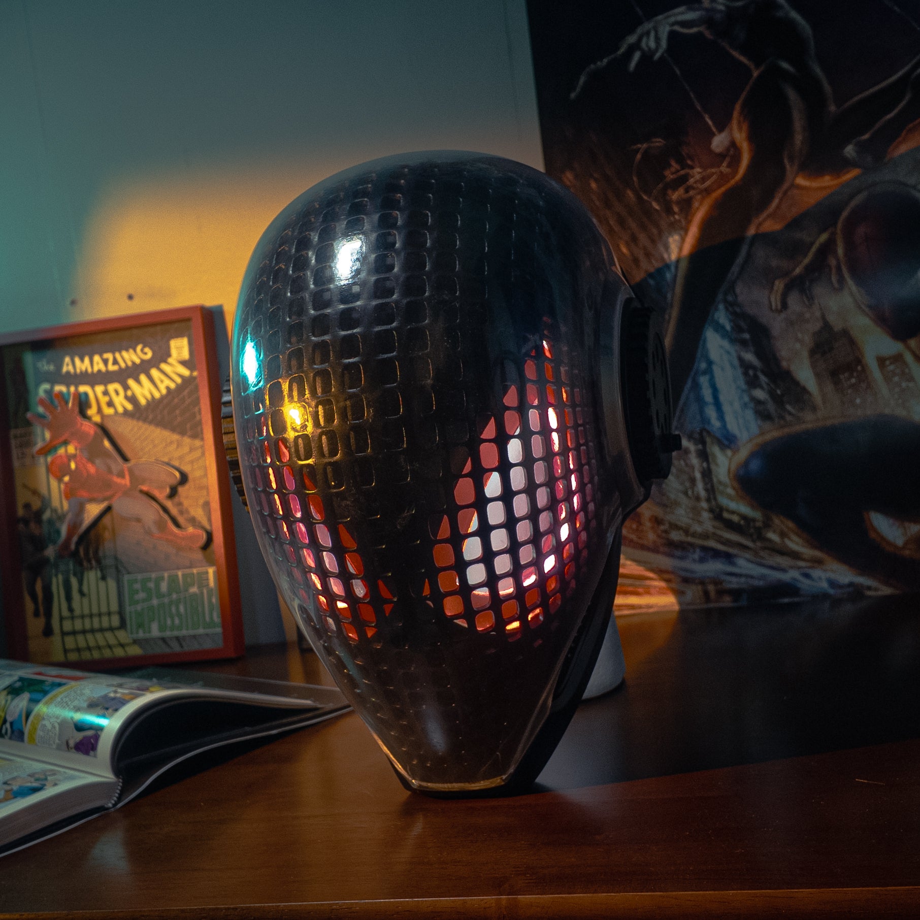 Miles Morales 2020 Suit Helmet Life Size Wearable Replica