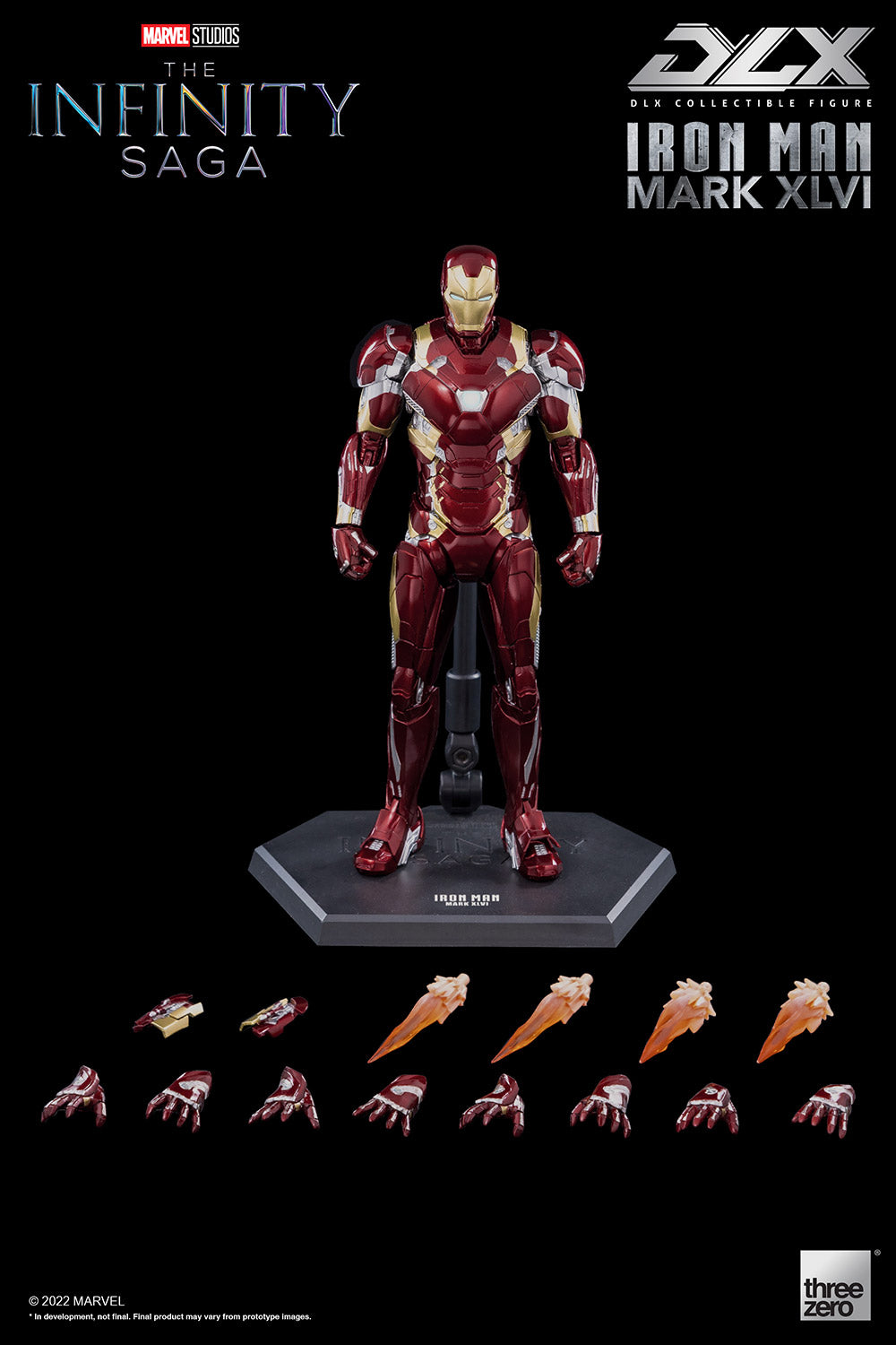 Threezero Marvel Studios: The Infinity Saga DLX Iron Man Mark 46