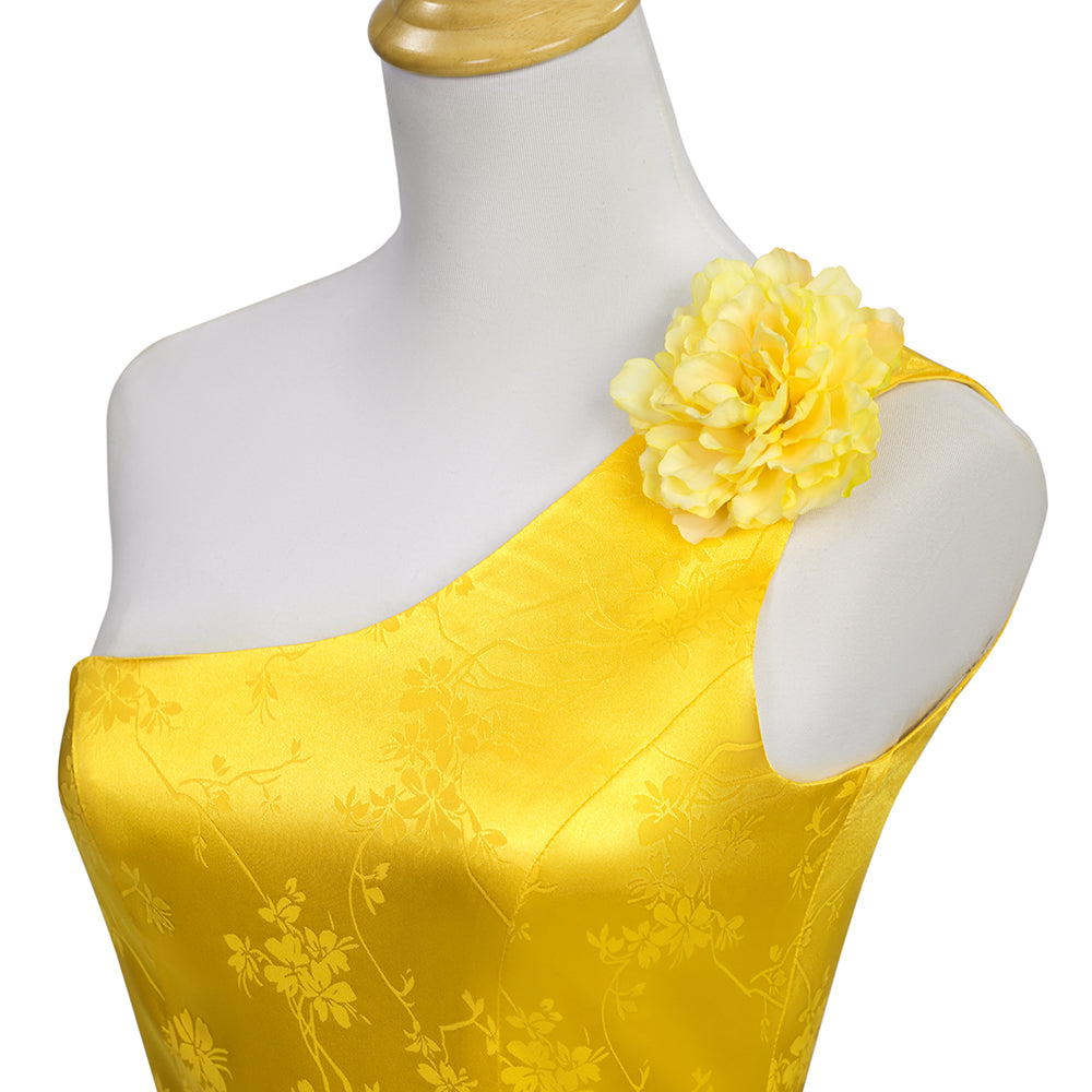 judy hopps yellow dress Zootopia 2 Judy Hopps Yellow Dress Cosplay Costume – StarCine Collectible